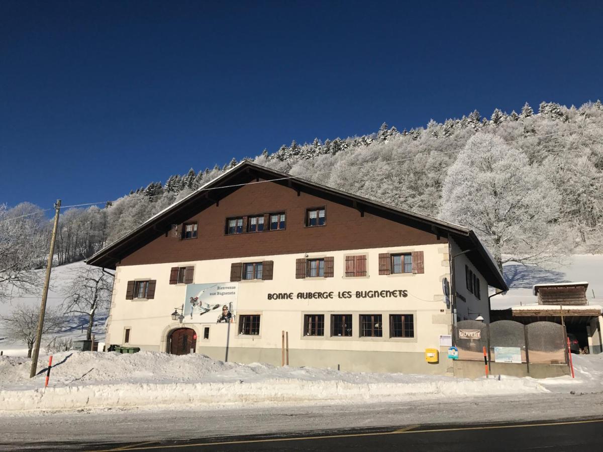 Bonne Auberge Les Bugnenets Le Paquier  Eksteriør billede