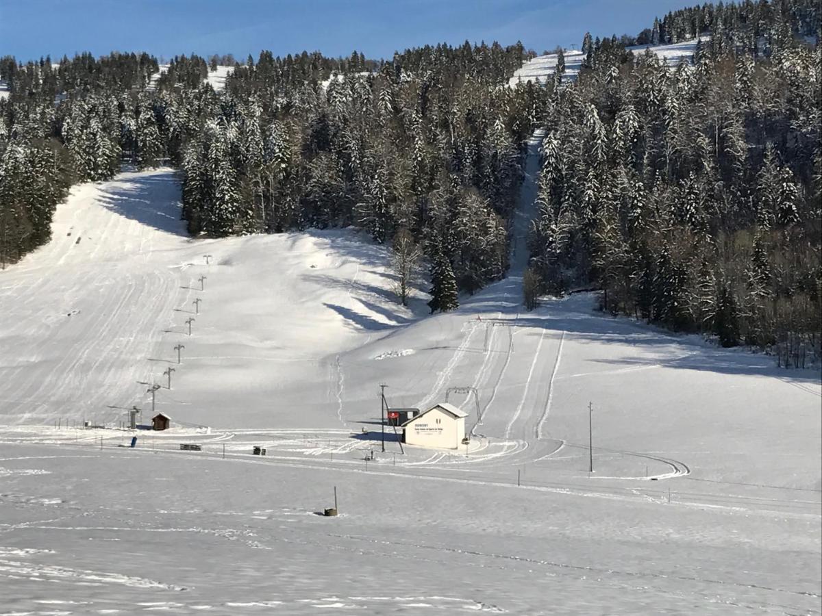 Bonne Auberge Les Bugnenets Le Paquier  Eksteriør billede